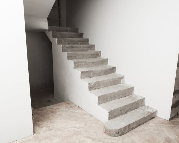 Cement Step Installation in Cary