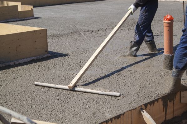 Concrete Platform Installation in Cary