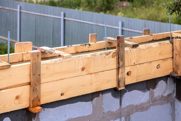 Poured Wall Construction in Cary