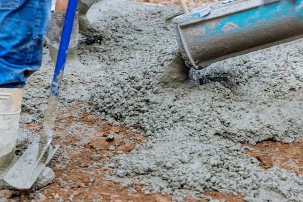 Barn Concrete Pouring in Cary