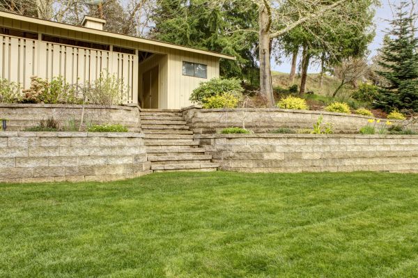 Retaining Wall Construction in Cary