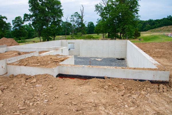 Basement Foundation Pouring in Cary