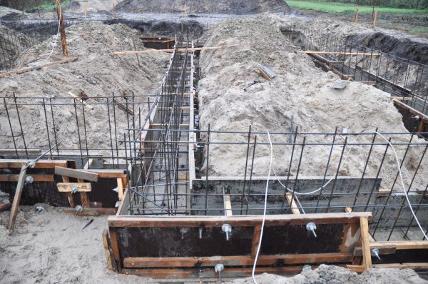 House Footing Construction in Cary