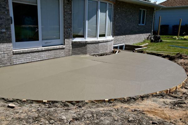 Deck Concrete Construction in Cary