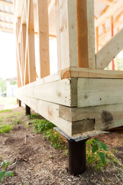 Barn Footing Installation in Cary