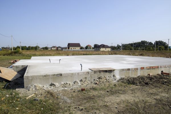 Foundation Slab Installation in Cary