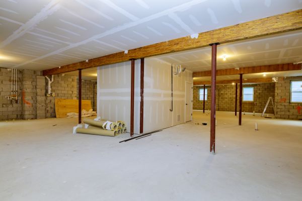 Basement Slab Installation in Cary