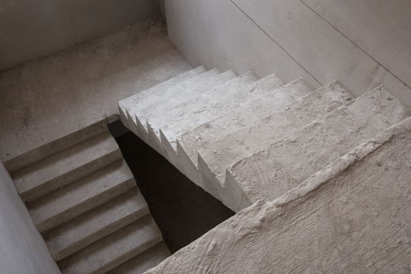 Cement Staircase Construction in Cary