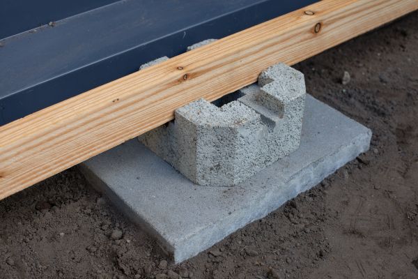 Deck Footing Construction in Cary