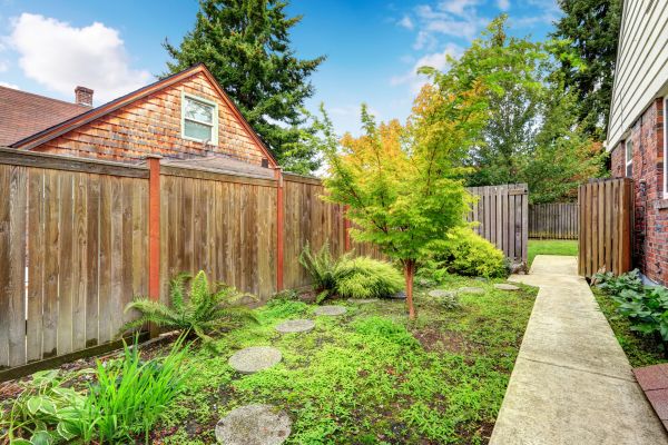Backyard Walkway Construction in Cary